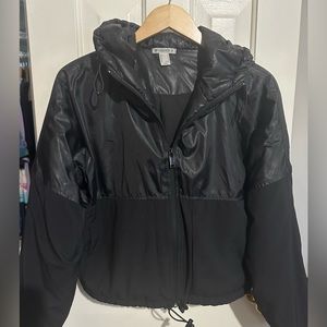 Forever 21 Hooded Crop Puffer Jacket